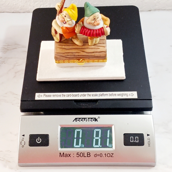 The Bradford Exchange Disney Ceramic Trinket Box EUC - Picture 10 of 12